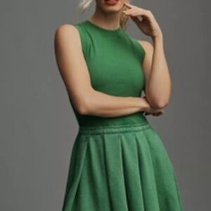 Daily Practice by Anthropologie Pleated Mini Dress